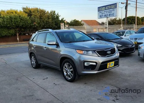 2013 Kia Sorento Sx из США, поврежденный, VIN 5XYKW4A23DG386556